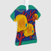 Tropische vis ornament (voorkant)