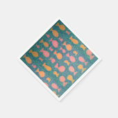 Tropische vis papieren servetten (Hoek)