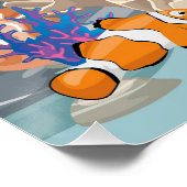 Tropische vis perfect poster (Hoek)