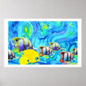 Tropische vis poster (Voorkant)
