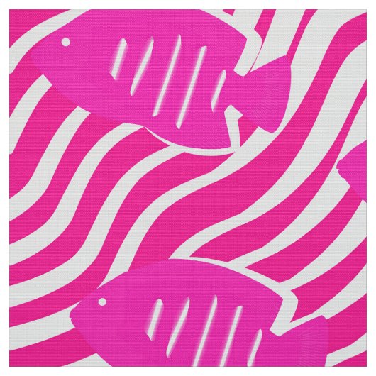 Tropische vis stof (Swatch)