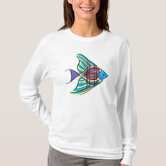 Tropische vis t-shirt (Voorkant)