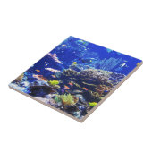 Tropische vis tegeltje (Zijkant)