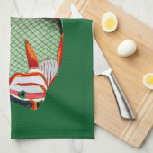 Tropische vis theedoek (Quarter Fold)