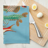 Tropische vis theedoek (Quarter Fold)