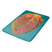 Tropische vis van Aspen Leaf 1 Badmat (Gekanteld)