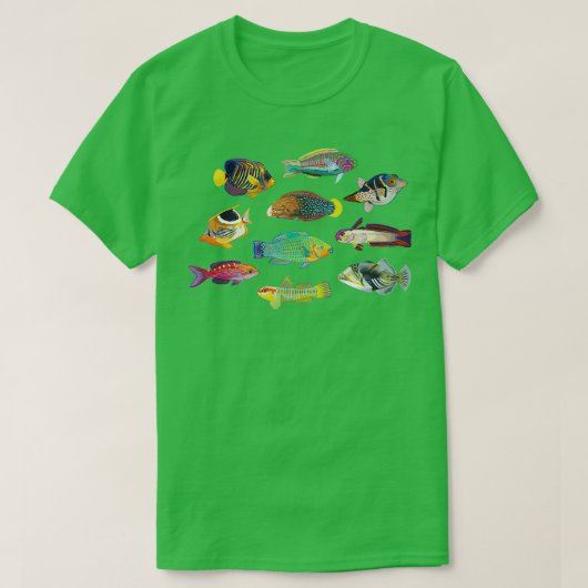 Tropische vis van de wereld t-shirt (Design voorkant)