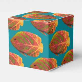 Tropische vis van het esp bedankdoosjes