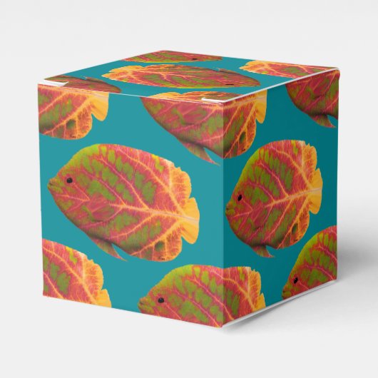 Tropische vis van het esp bedankdoosjes (Voorkant Zijde)