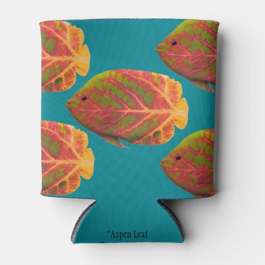 Tropische vis van het esp blikjeskoeler (Voorkant)