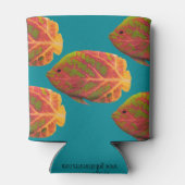 Tropische vis van het esp blikjeskoeler (Achterkant)