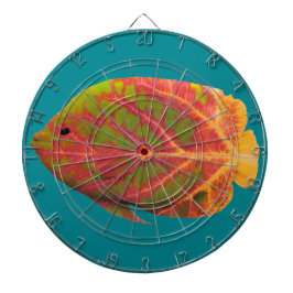 Tropische vis van het esp dartbord