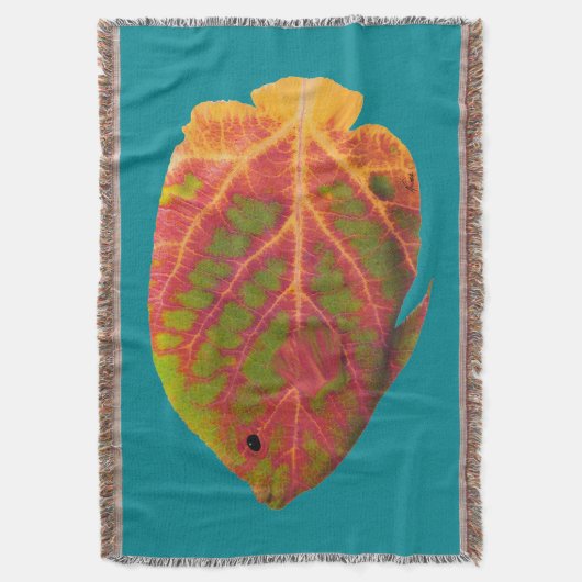 Tropische vis van het esp deken (Voorkant Verticaal)