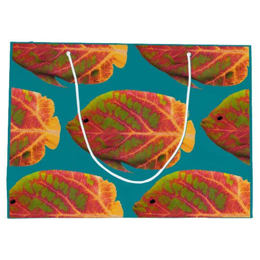 Tropische vis van het esp groot cadeauzakje (Achterkant)