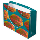 Tropische vis van het esp groot cadeauzakje (Achterkant Gekanteld)