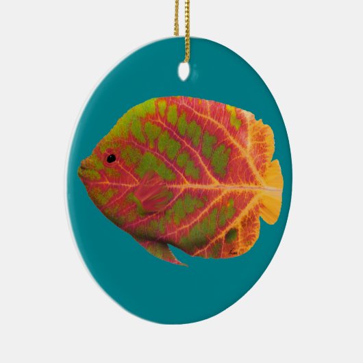 Tropische vis van het esp keramisch ornament (Rechts)