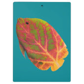 Tropische vis van het esp klembord (Achterkant)