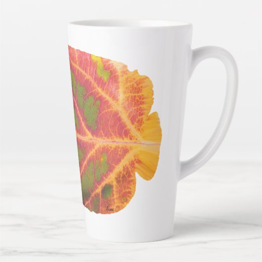 Tropische vis van het esp latte mok (Rechts)