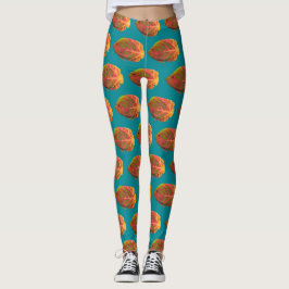 Tropische vis van het esp leggings