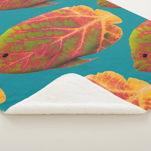 Tropische vis van het esp sherpa deken (3/4)