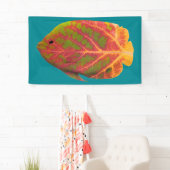 Tropische vis van het esp spandoek (Insitu)