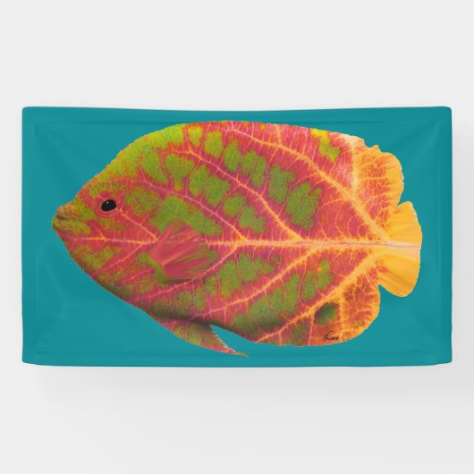 Tropische vis van het esp spandoek (Horizontaal)