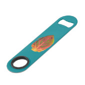 Tropische vis van het esp speed flessenopener (Voorkant Gekanteld)