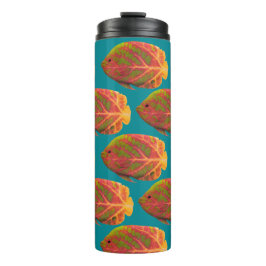 Tropische vis van het esp thermosbeker