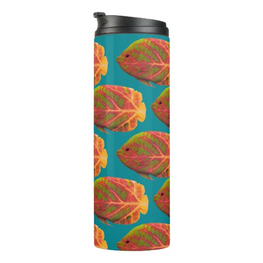 Tropische vis van het esp thermosbeker (Geroteerd rechts)