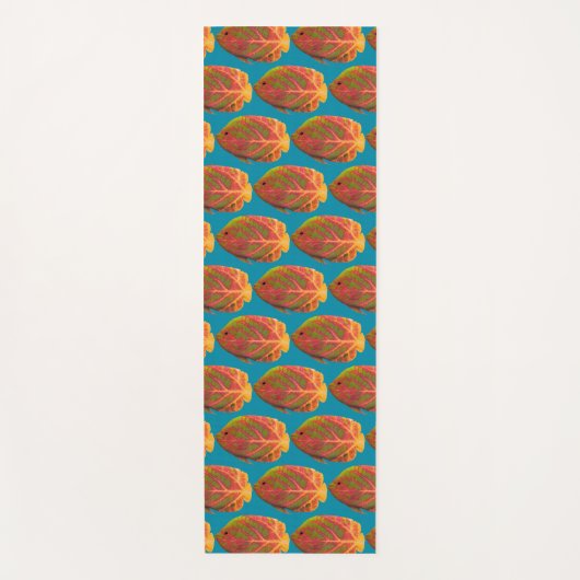 Tropische vis van het esp yogamat (Voorkant)