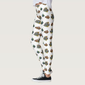 Tropische Vis Vervaagde Leggings (kies kleur) (Links)