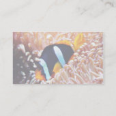 Tropische vis visitekaartje (Achterkant)