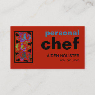 Tropische vis visitekaartje