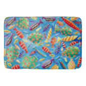 Tropische vis Zee leven onder water Badmat (Voorkant)