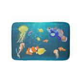 Tropische visbont badmat (Voorkant)