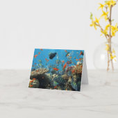 Tropische visChaos Kaart (Gele Bloem)