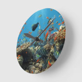 Tropische visChaos Ronde Klok (Hoek)