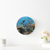 Tropische visChaos Ronde Klok (Huis)