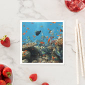 Tropische visChaos Servetten (Insitu)