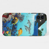 Tropische visioenen Case-Mate iPhone case (Achterkant (horizontaal))