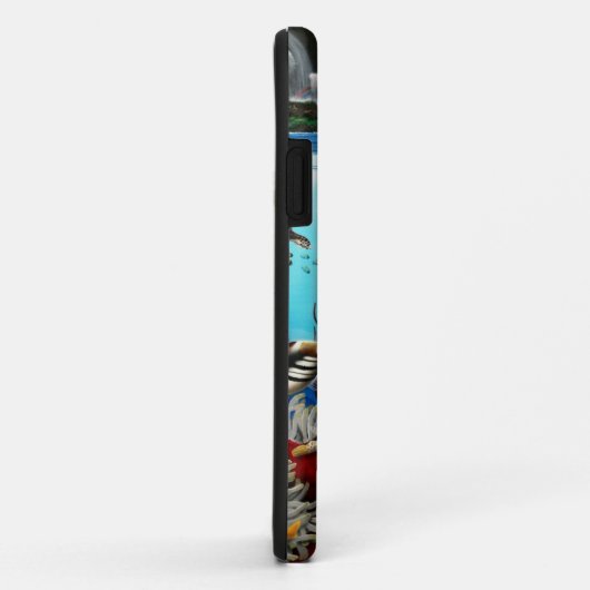 Tropische visioenen Case-Mate iPhone case (Achterkant/rechts)