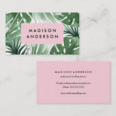 Tropische Visitekaartjes (Voorkant / Achterkant)