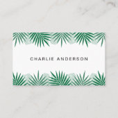 Tropische visitekaartjes aan de bladrand (Voorkant)