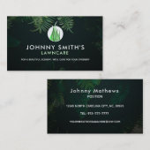  tropische Visitekaartjes voor landschapsarchitect (Voorkant / Achterkant)