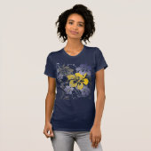 Tropische visjes (op blauw) T-shirt (Voorkant volledig)
