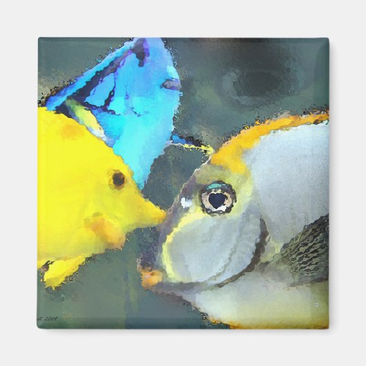 Tropische vismagneten magneet (Voorkant)