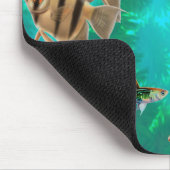 Tropische vismousepad muismat (Hoek)