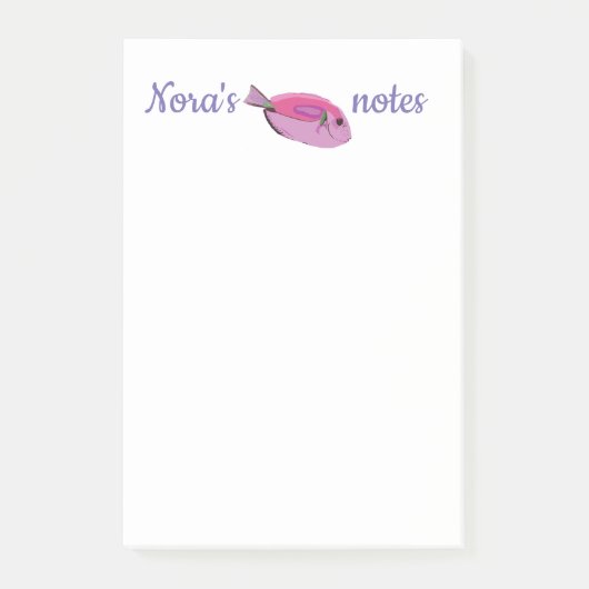 Tropische visnaam Opmerkingen Post-it® Notes (Voorkant)