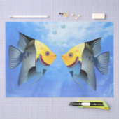 Tropische visontvlechting tissuepapier (Craft)