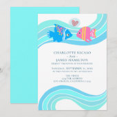 Tropische vispaardenweddenschap kaart (Voorkant / Achterkant)